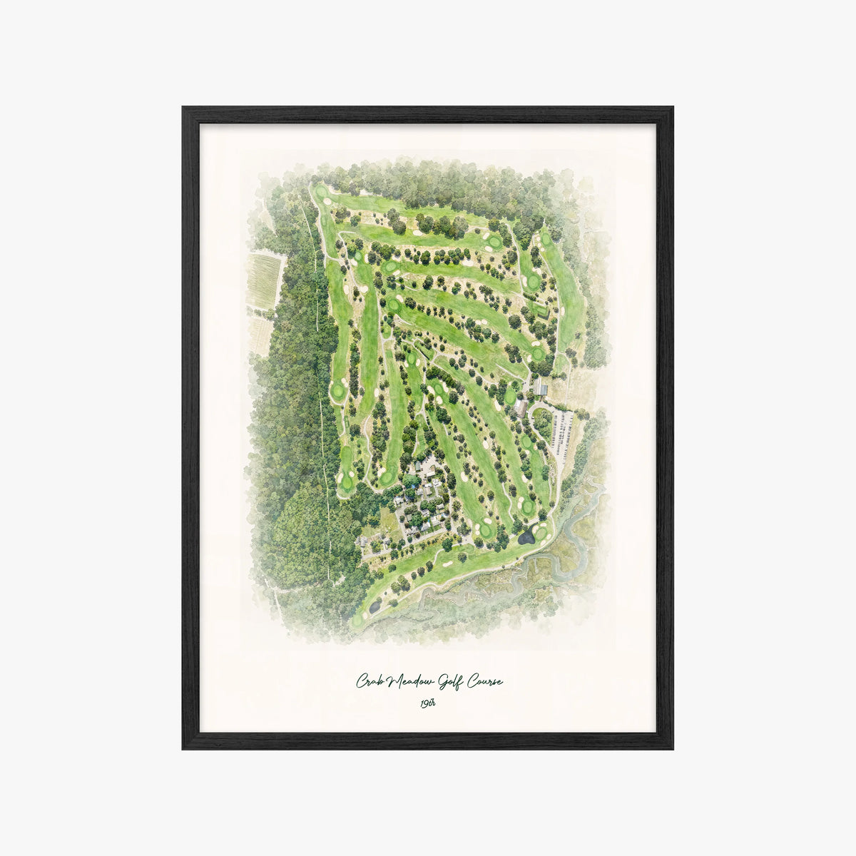 Crab Meadow Golf Course black frame