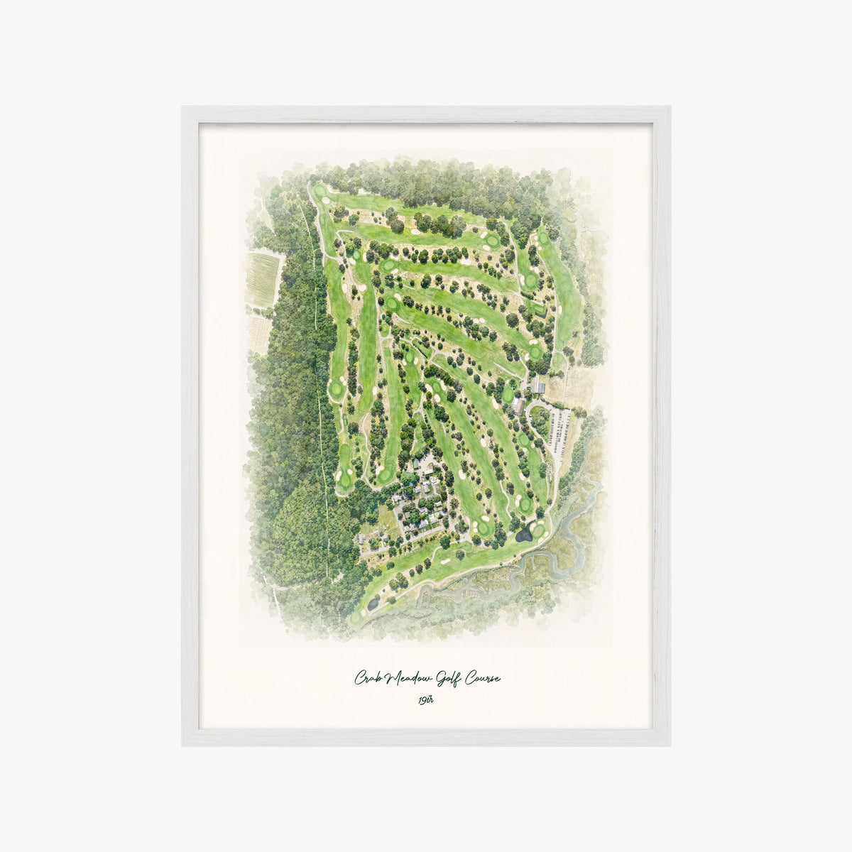 Crab Meadow Golf Course white frame