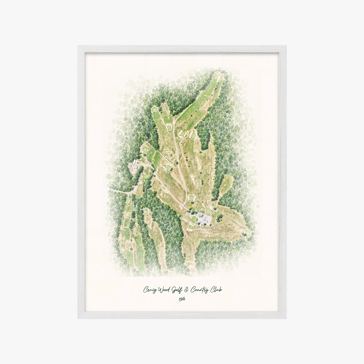 Craig Wood Golf & Country Club white frame