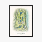 Crandon Park Golf Course black frame