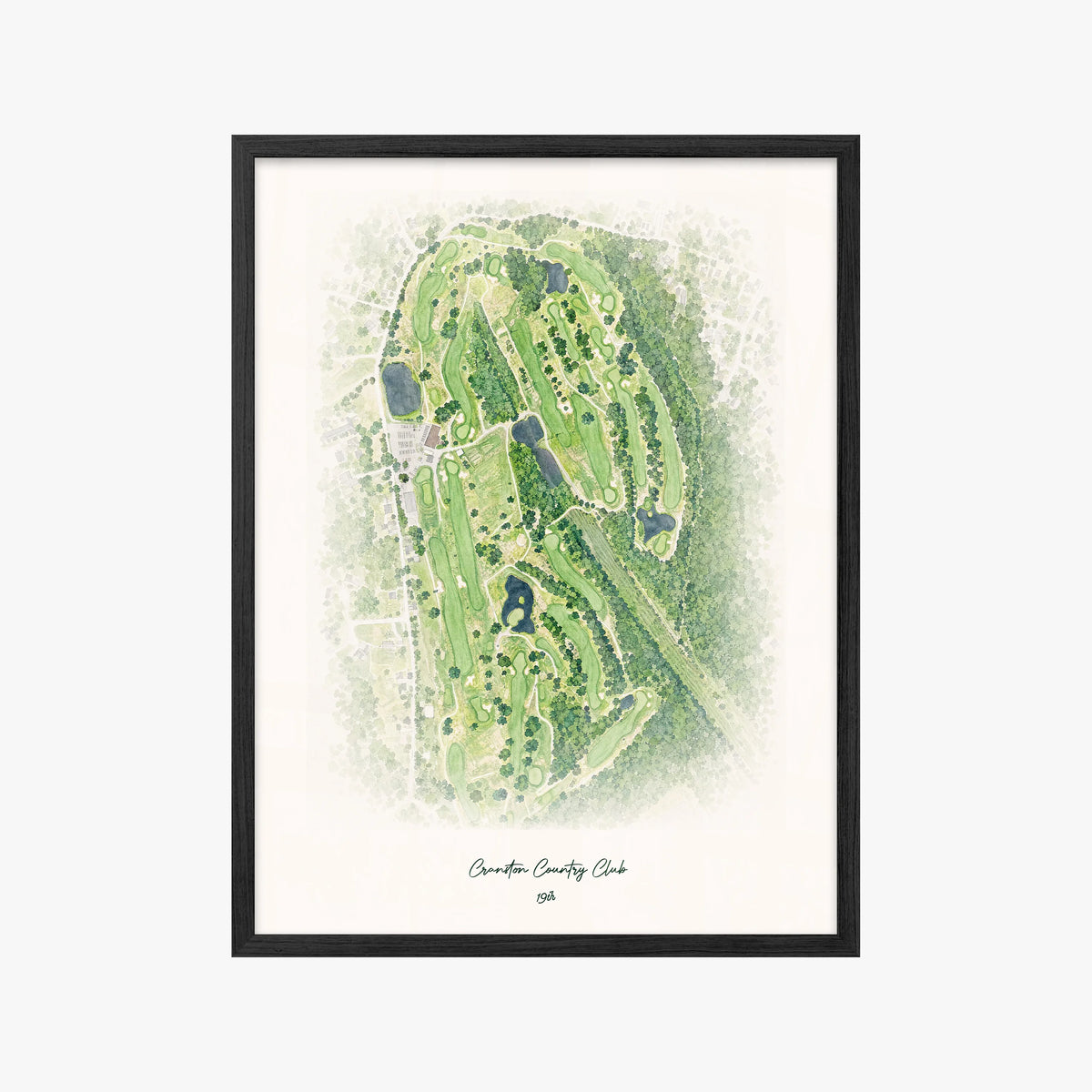 Cranston Country Club black frame