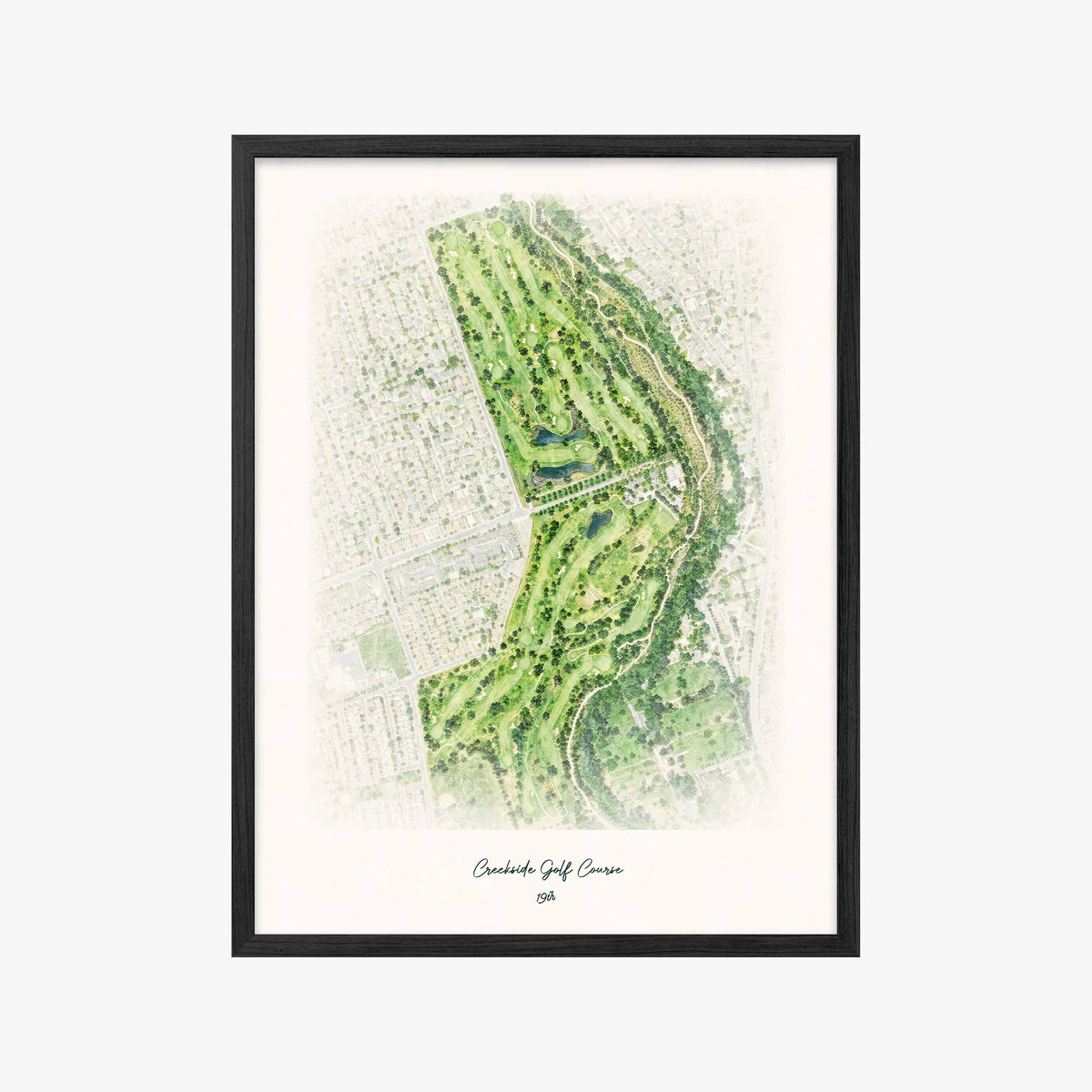 Creekside Golf Course black frame