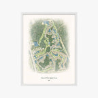 Crescent Oak Golf Course white frame