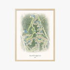 Crescent Oak Golf Course wood frame