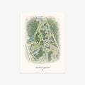 Crescent Oak Golf Course printed artwork