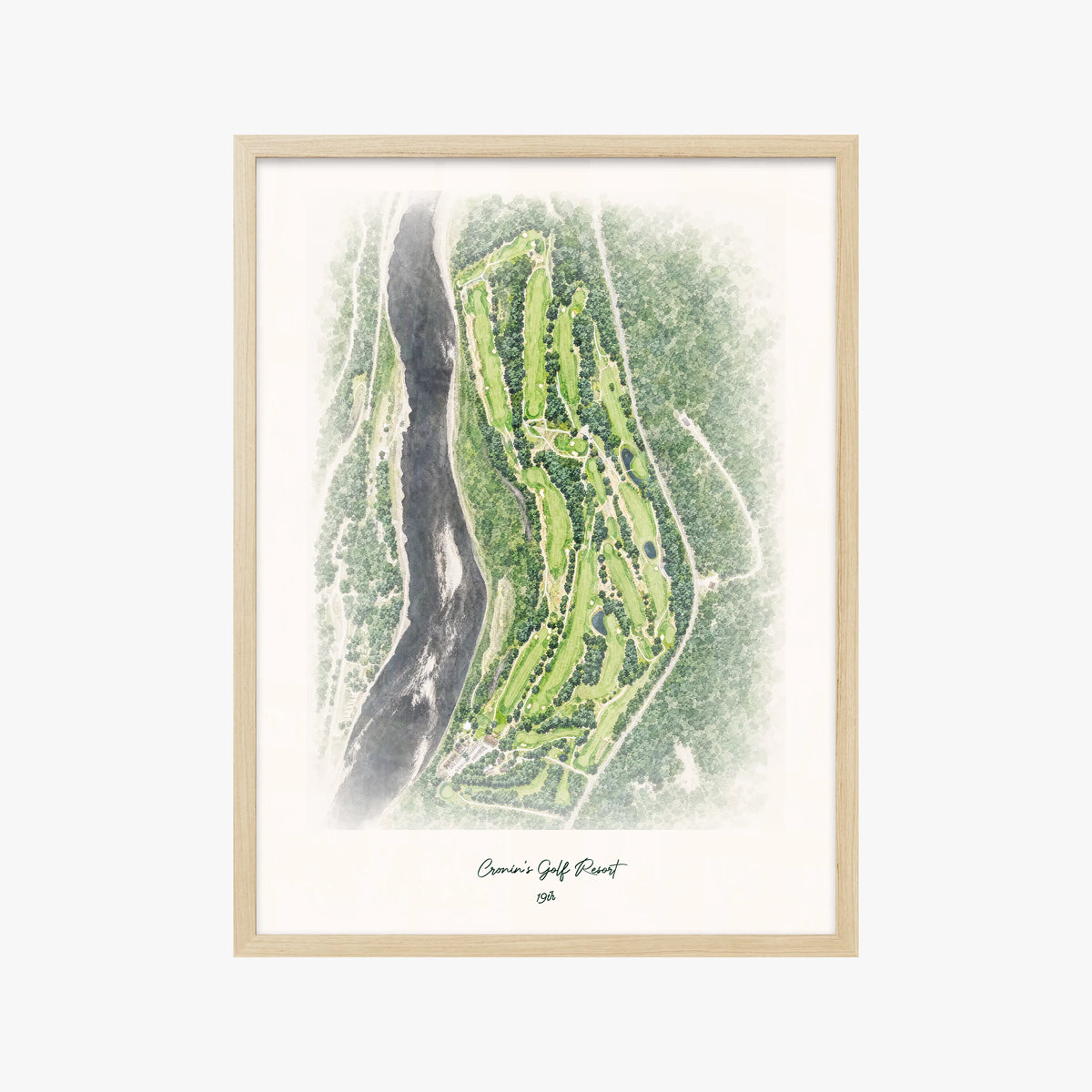 Cronin's Golf Resort wood frame