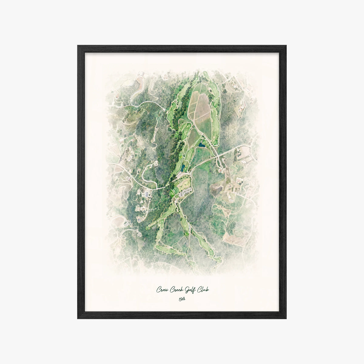 Cross Creek Golf Club black frame