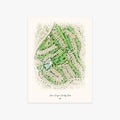 Crow Canyon Country Club printed artwork