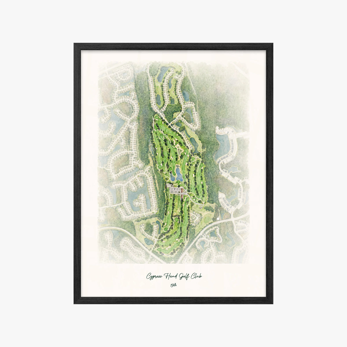 Cypress Head Golf Club black frame