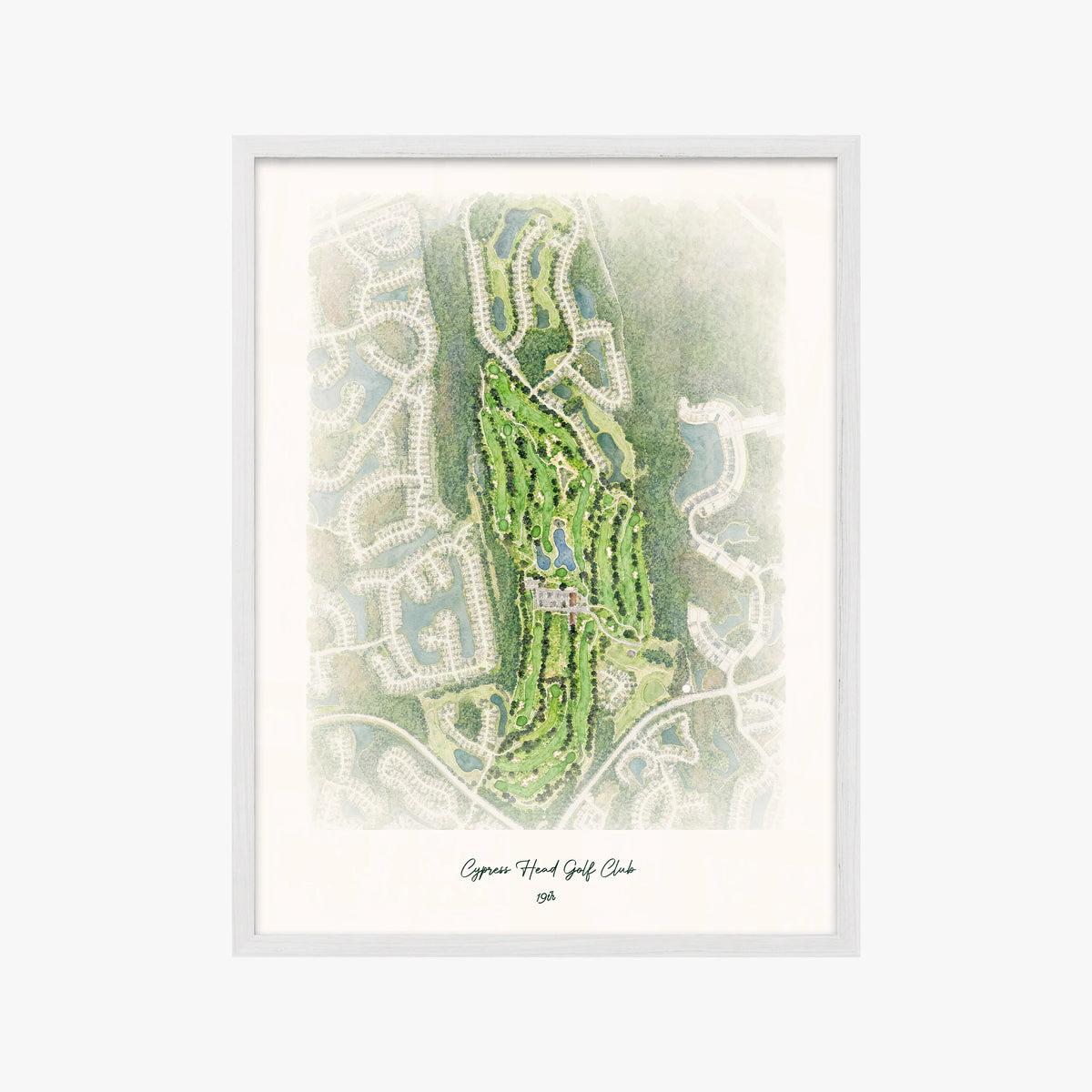 Cypress Head Golf Club white frame
