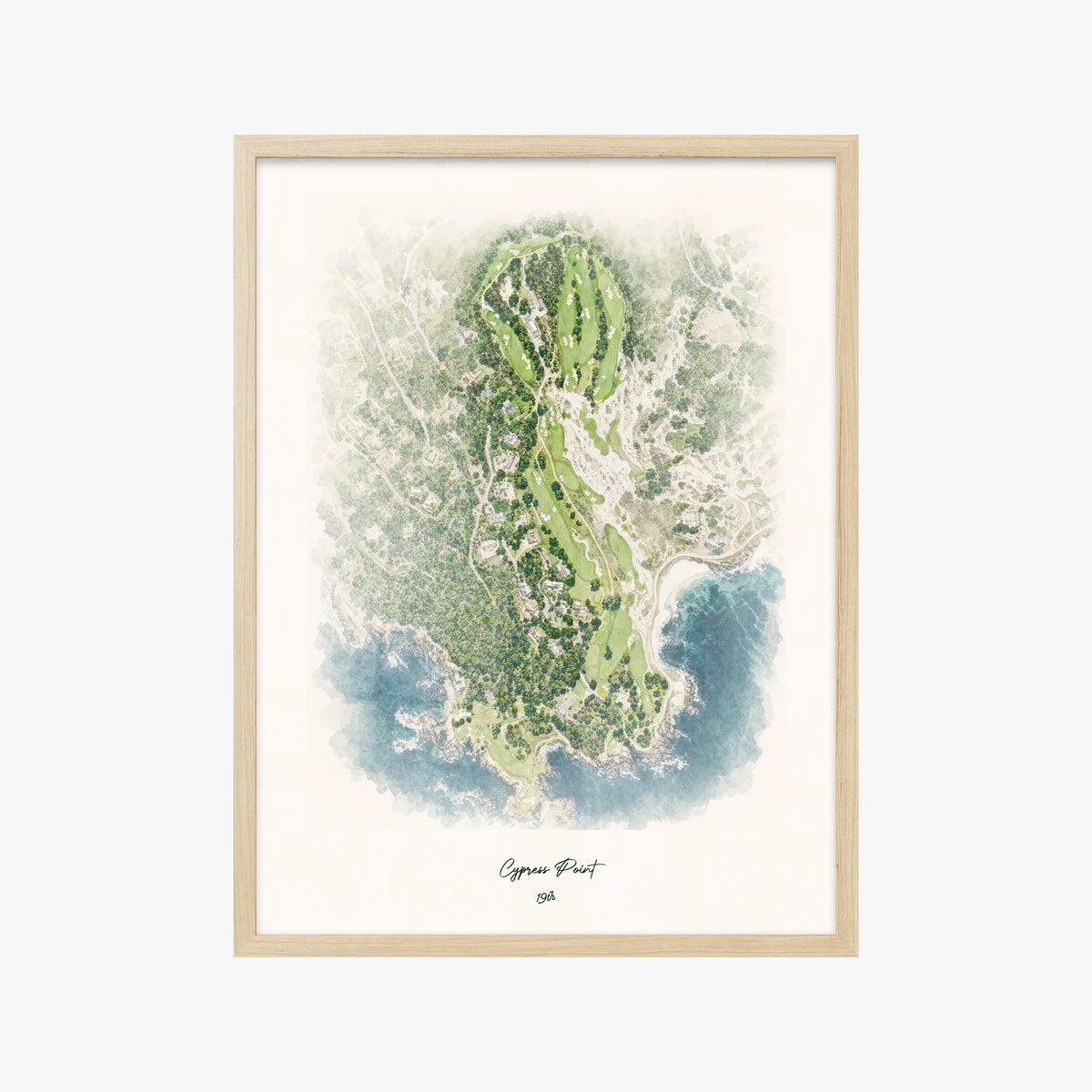 Cypress Point wood frame