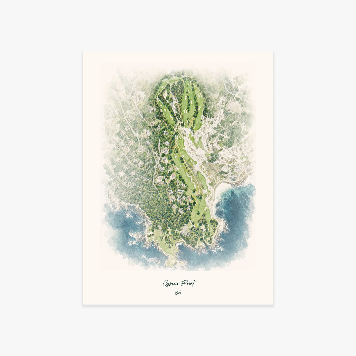 Cypress Point printed artwork
