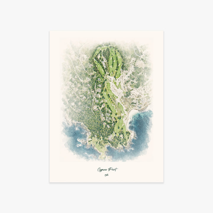 Cypress Point printed artwork