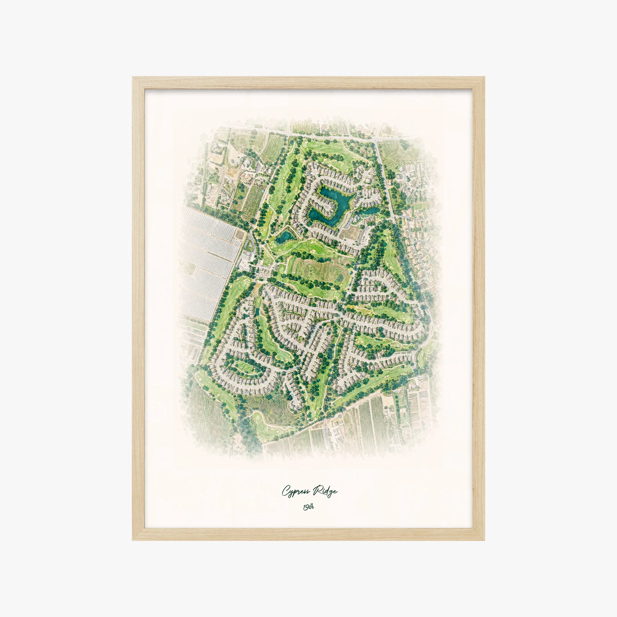 Cypress Ridge wood frame