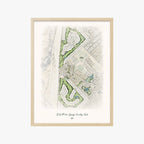 Date Palm Springs Country Club wood frame