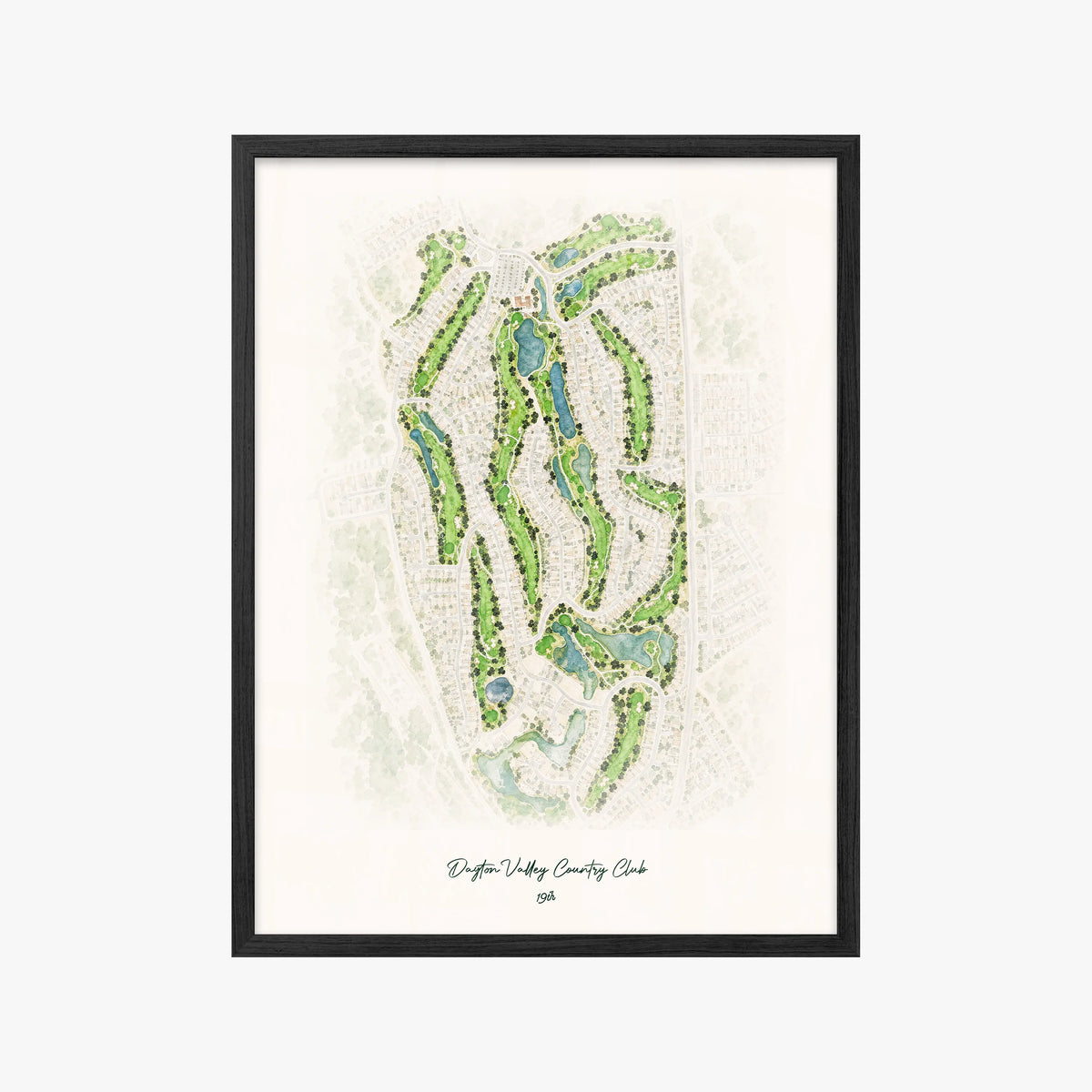 Dayton Valley Country Club black frame