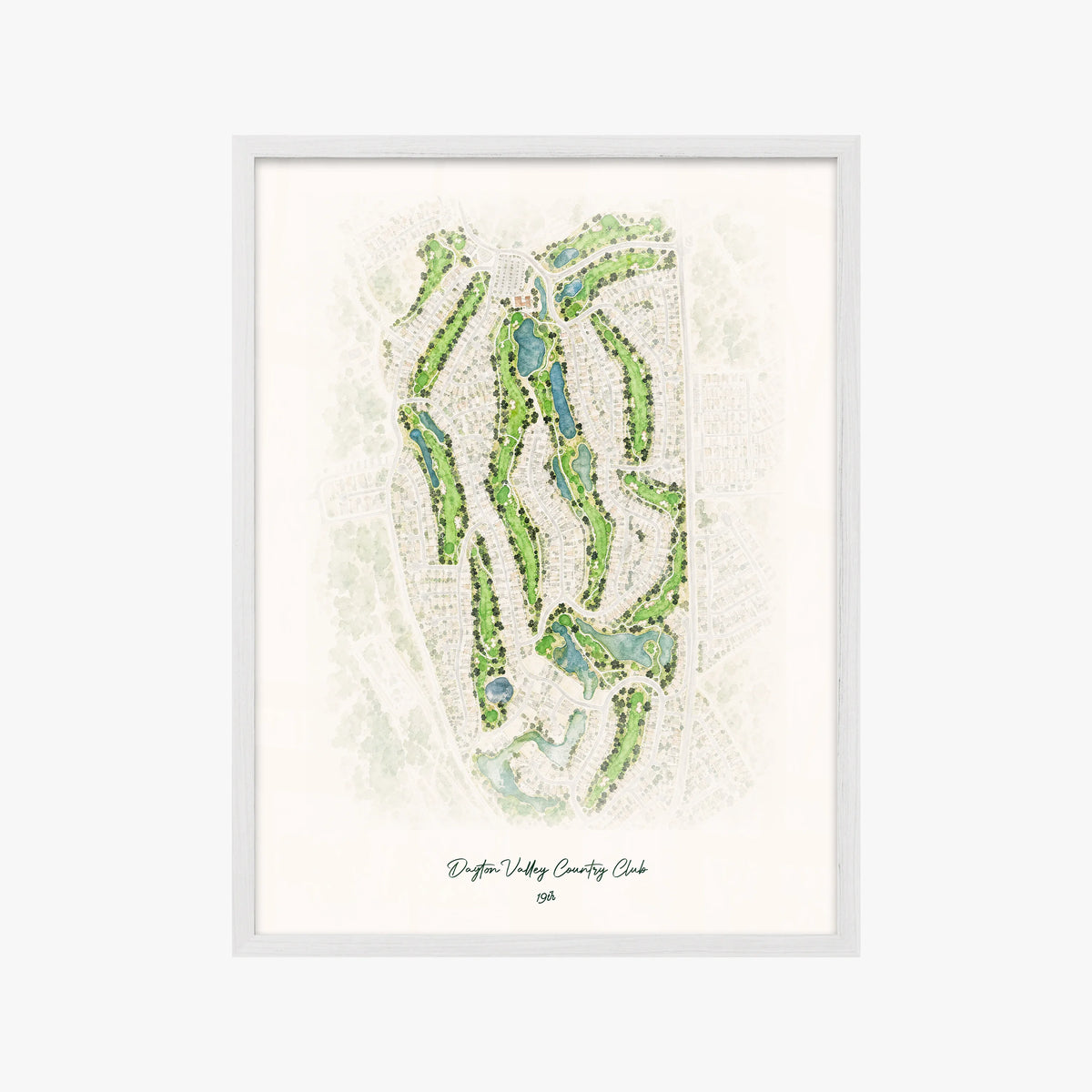 Dayton Valley Country Club white frame