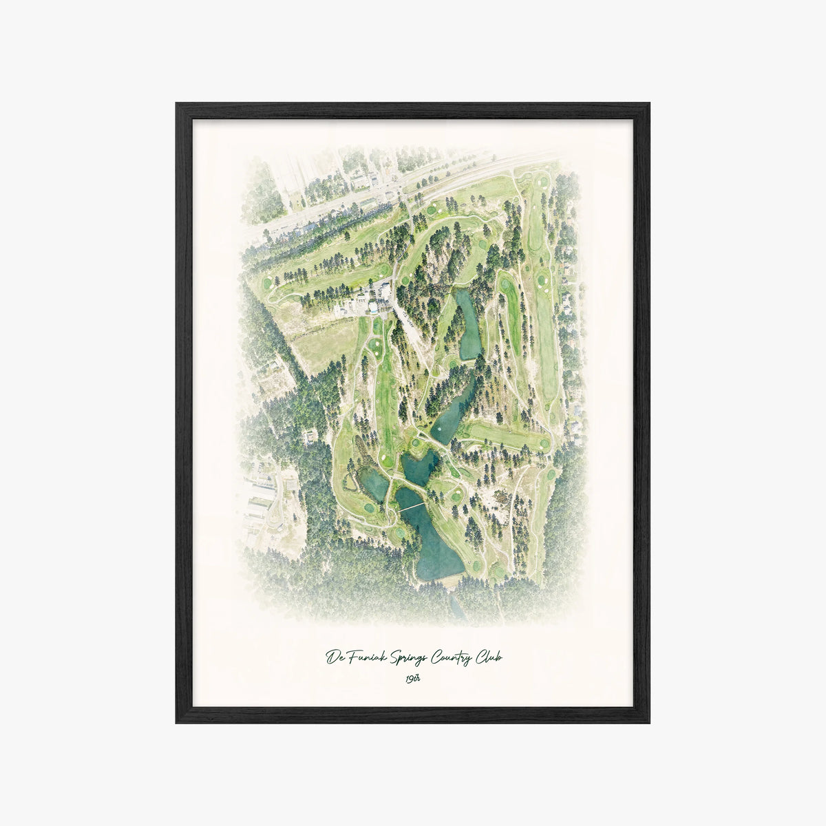 De Funiak Springs Country Club black frame