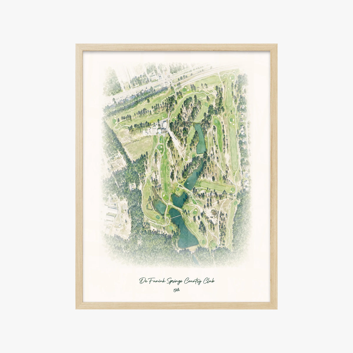 De Funiak Springs Country Club wood frame