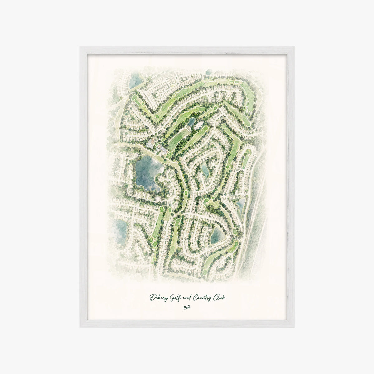 Debary Golf and Country Club white frame