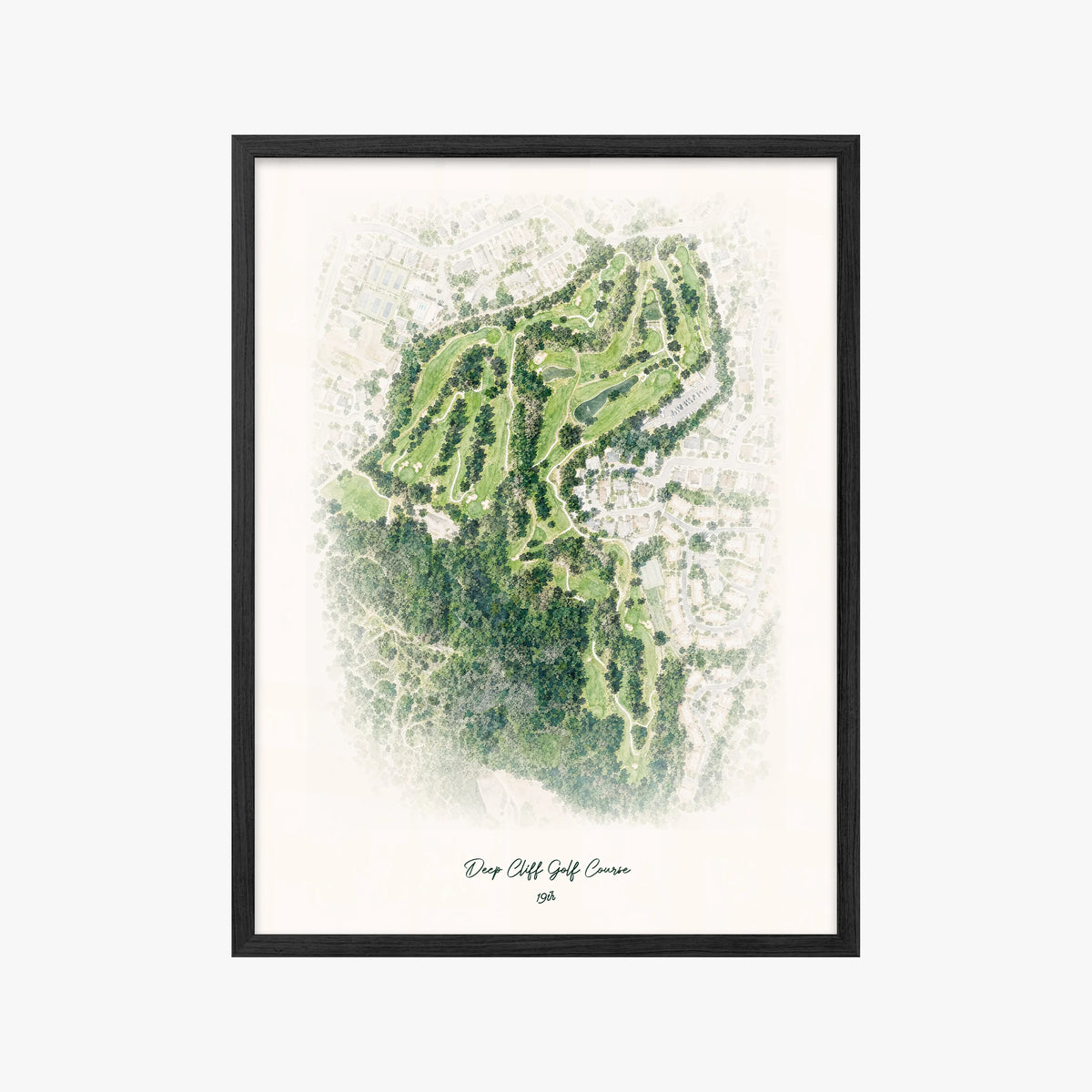 Deep Cliff Golf Course black frame