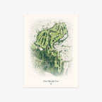 Deep Cliff Golf Course printed artwork