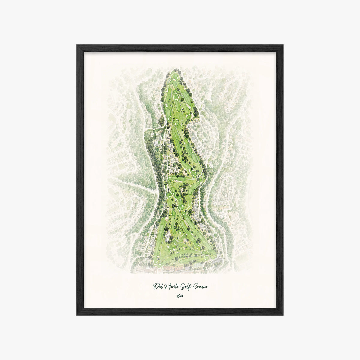 Del Monte Golf Course black frame