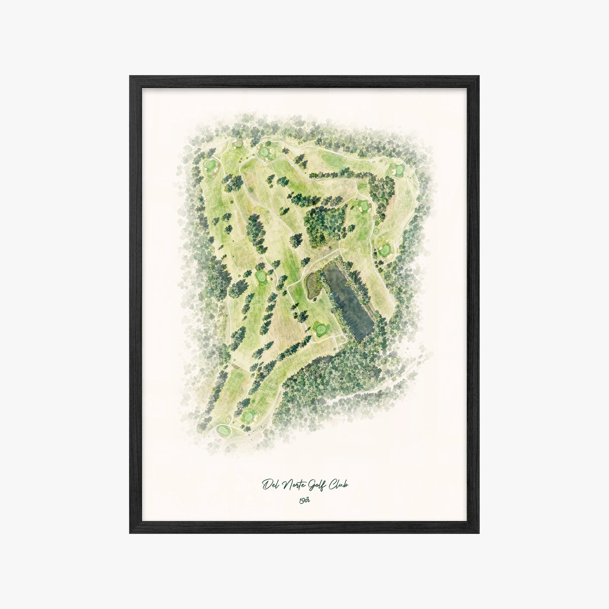 Del Norte Golf Club black frame