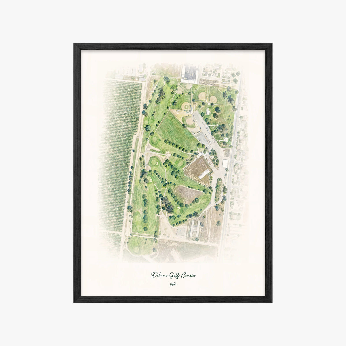Delano Golf Course black frame