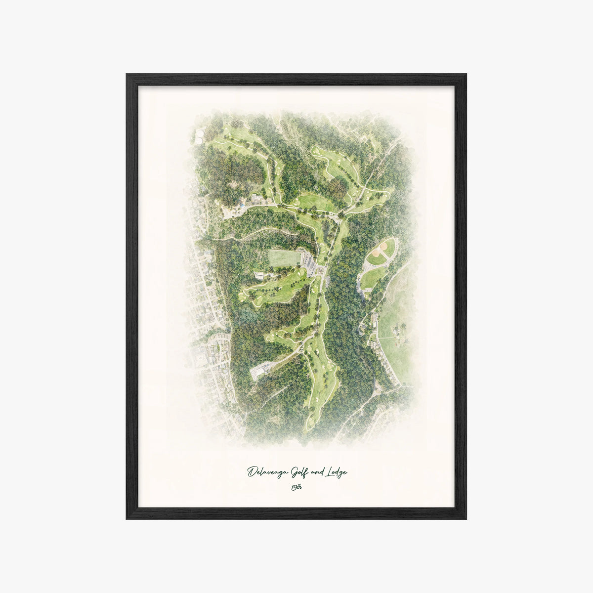 Delaveaga Golf and Lodge black frame