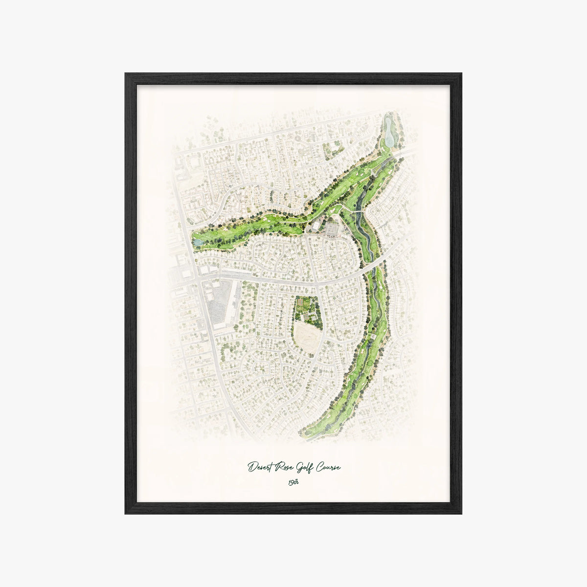 Desert Rose Golf Course black frame