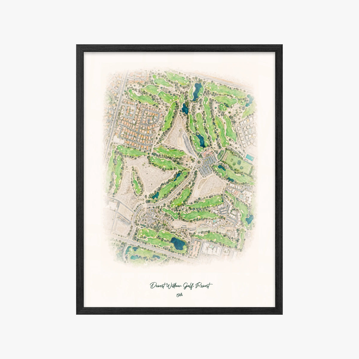 Desert Willow Golf Resort black frame