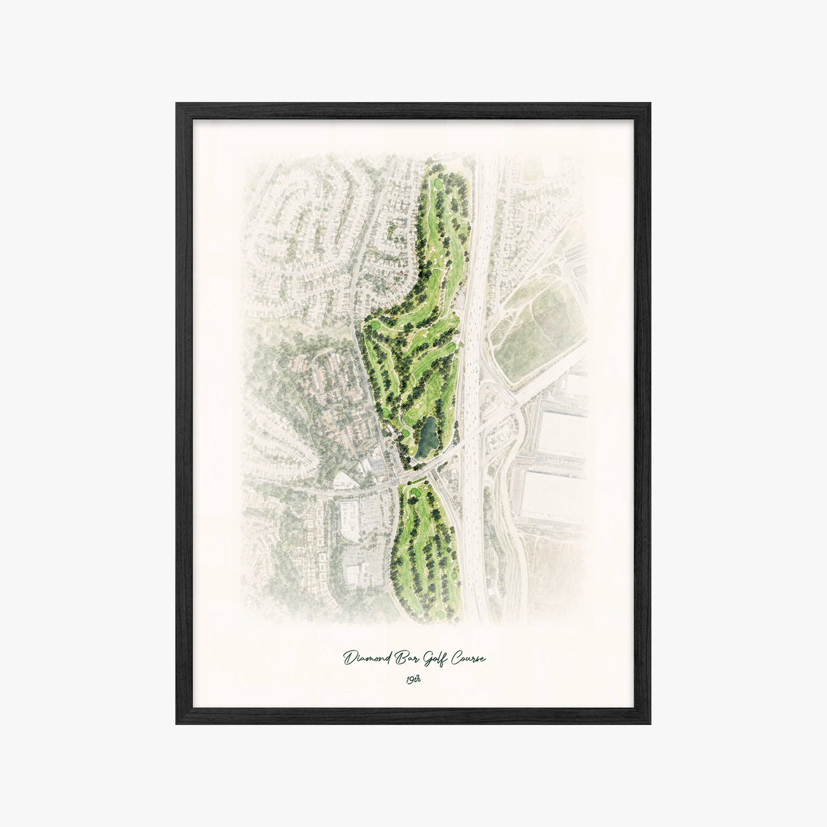 Diamond Bar Golf Course black frame