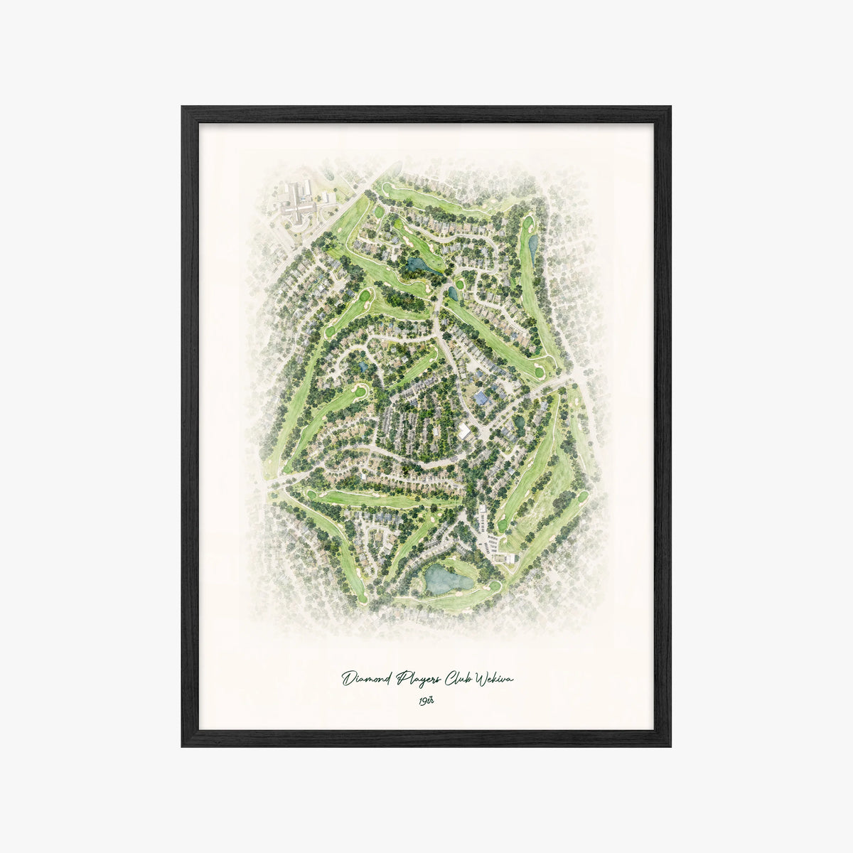 Diamond Players Club Wekiva black frame