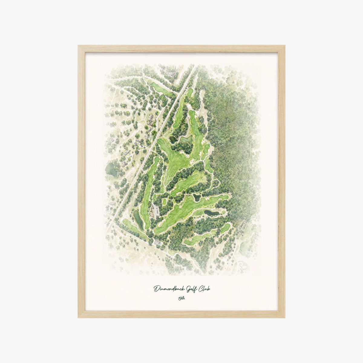 Diamondback Golf Club wood frame