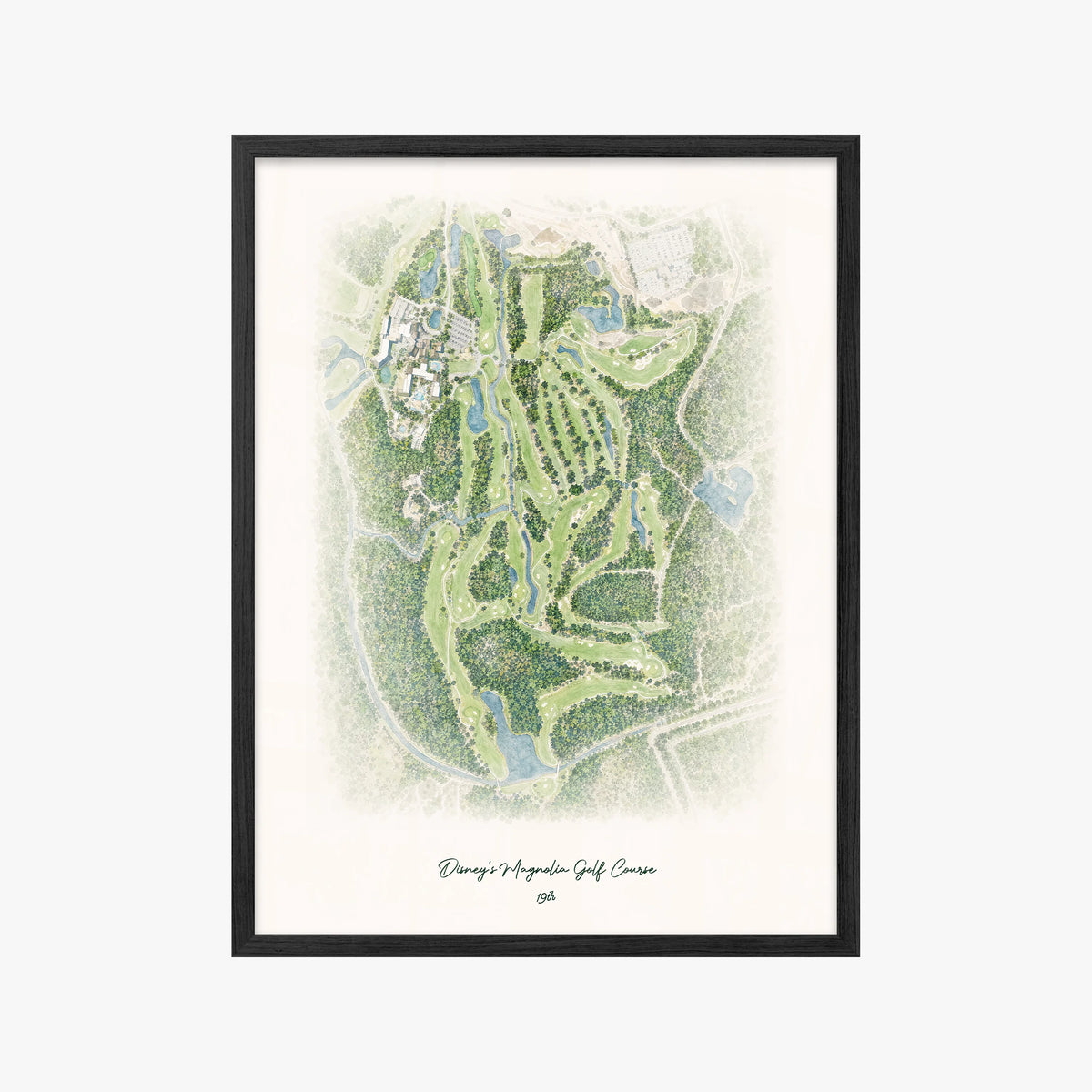Disney's Magnolia Golf Course black frame