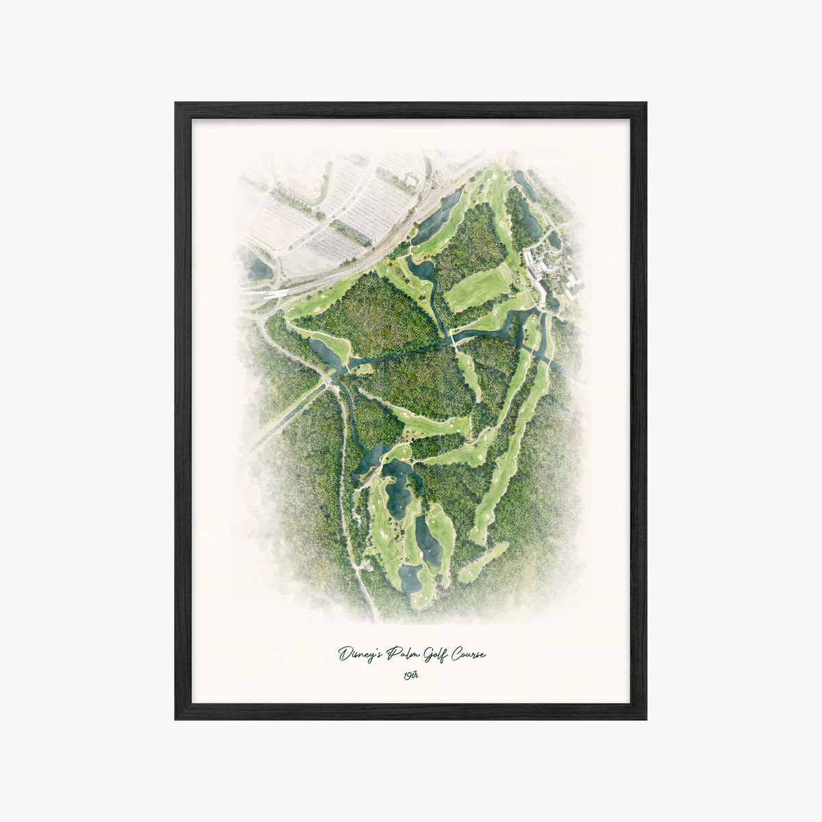 Disney's Palm Golf Course black frame