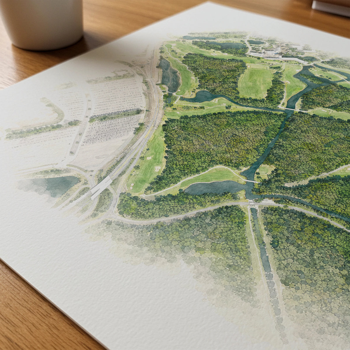 Disney's Palm Golf Course mockup 4