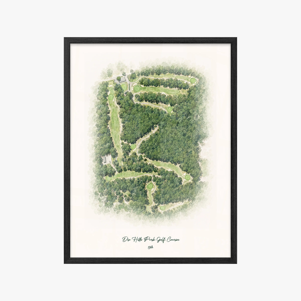 Dix Hills Park Golf Course black frame