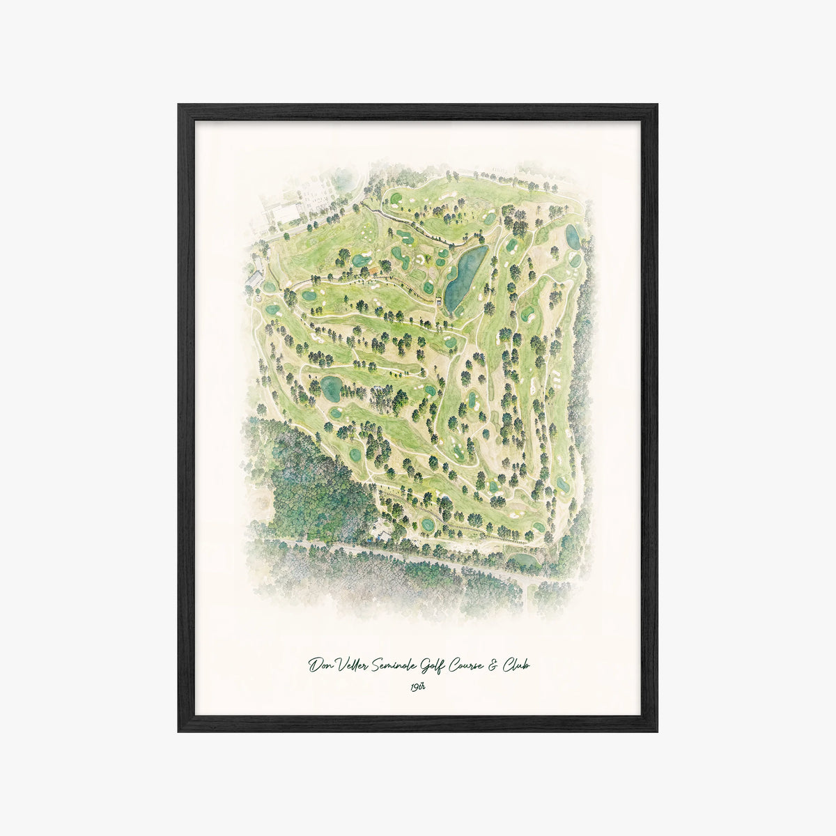 Don Veller Seminole Golf Course & Club black frame