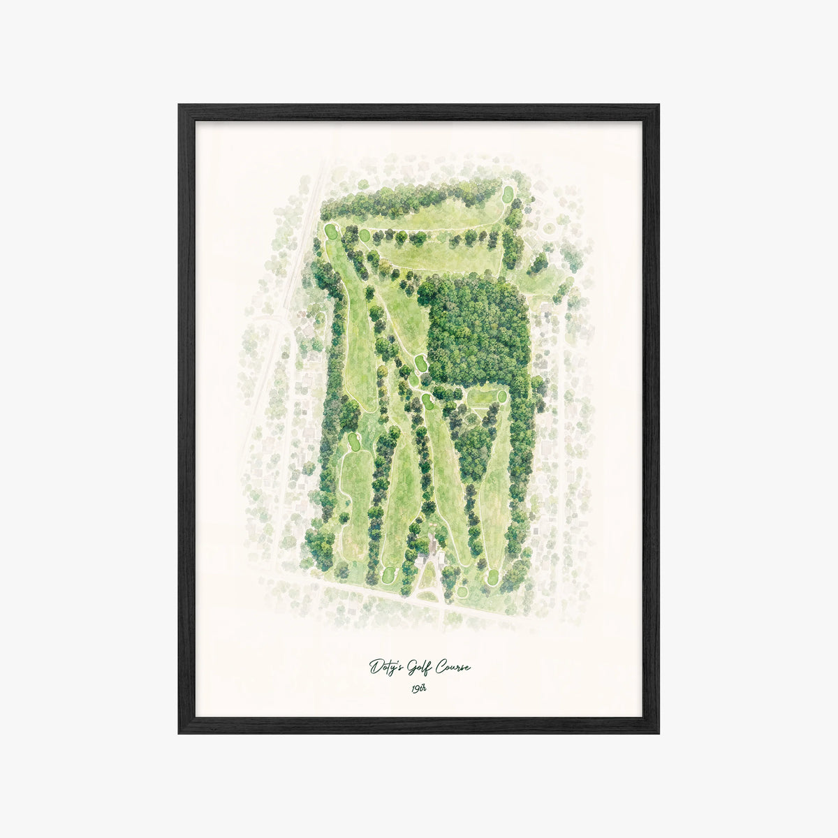 Doty's Golf Course black frame