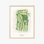 Doty's Golf Course wood frame