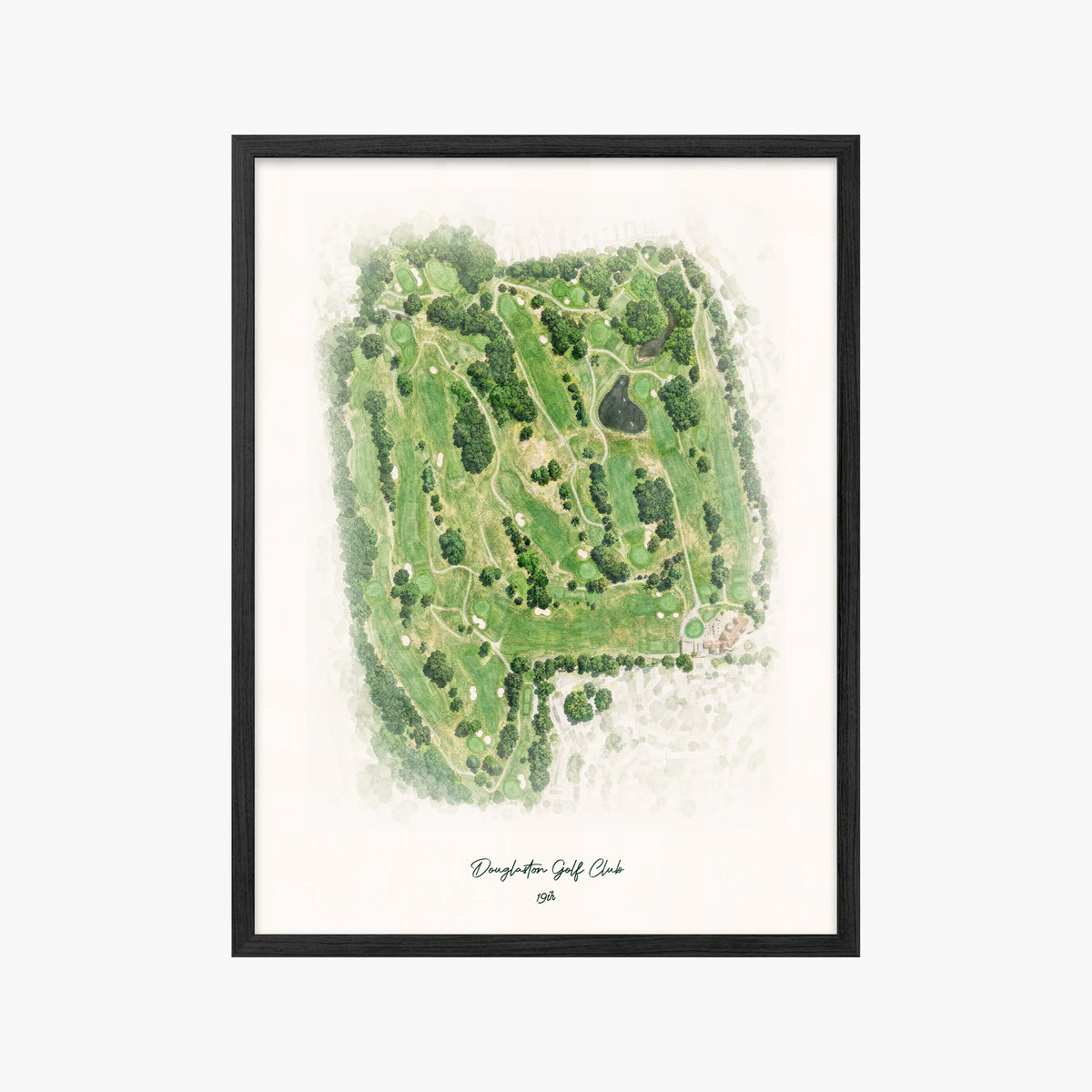 Douglaston Golf Club black frame