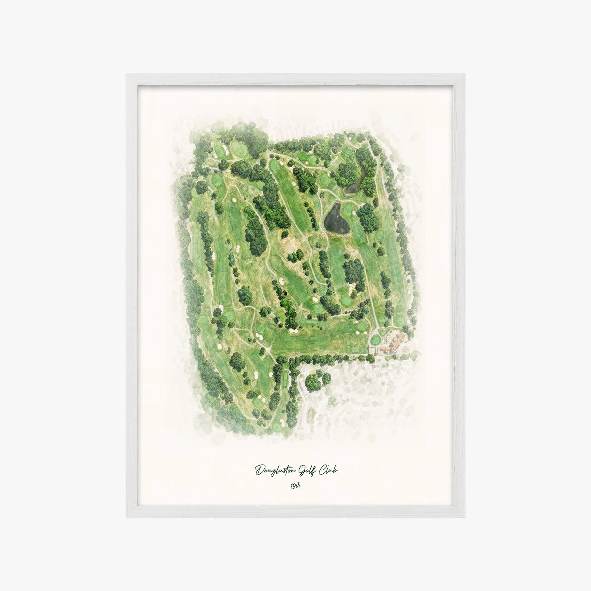 Douglaston Golf Club white frame