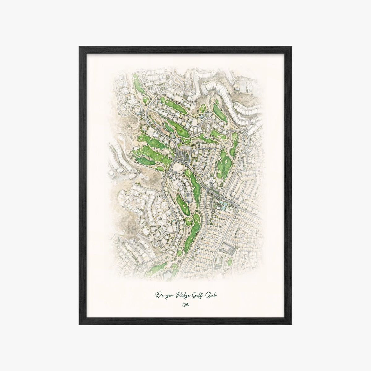 Dragon Ridge Golf Club black frame