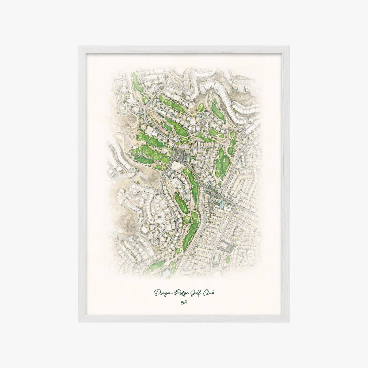 Dragon Ridge Golf Club white frame