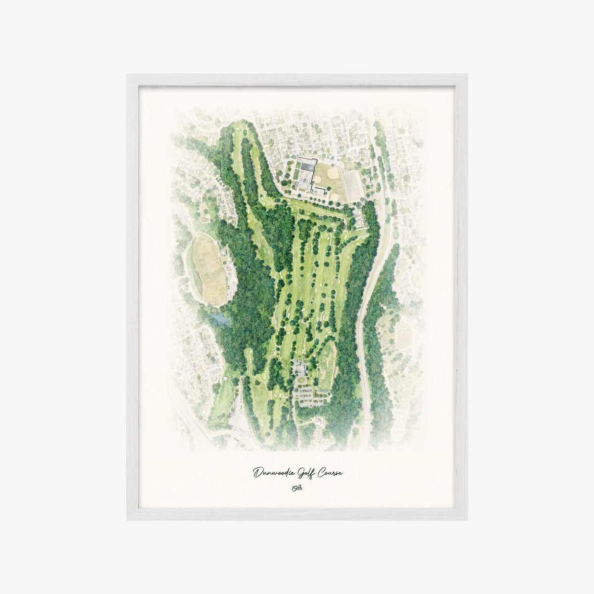 Dunwoodie Golf Course white frame