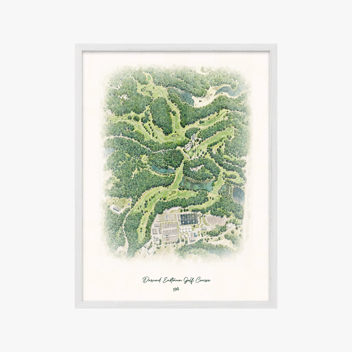 Durand Eastman Golf Course white frame