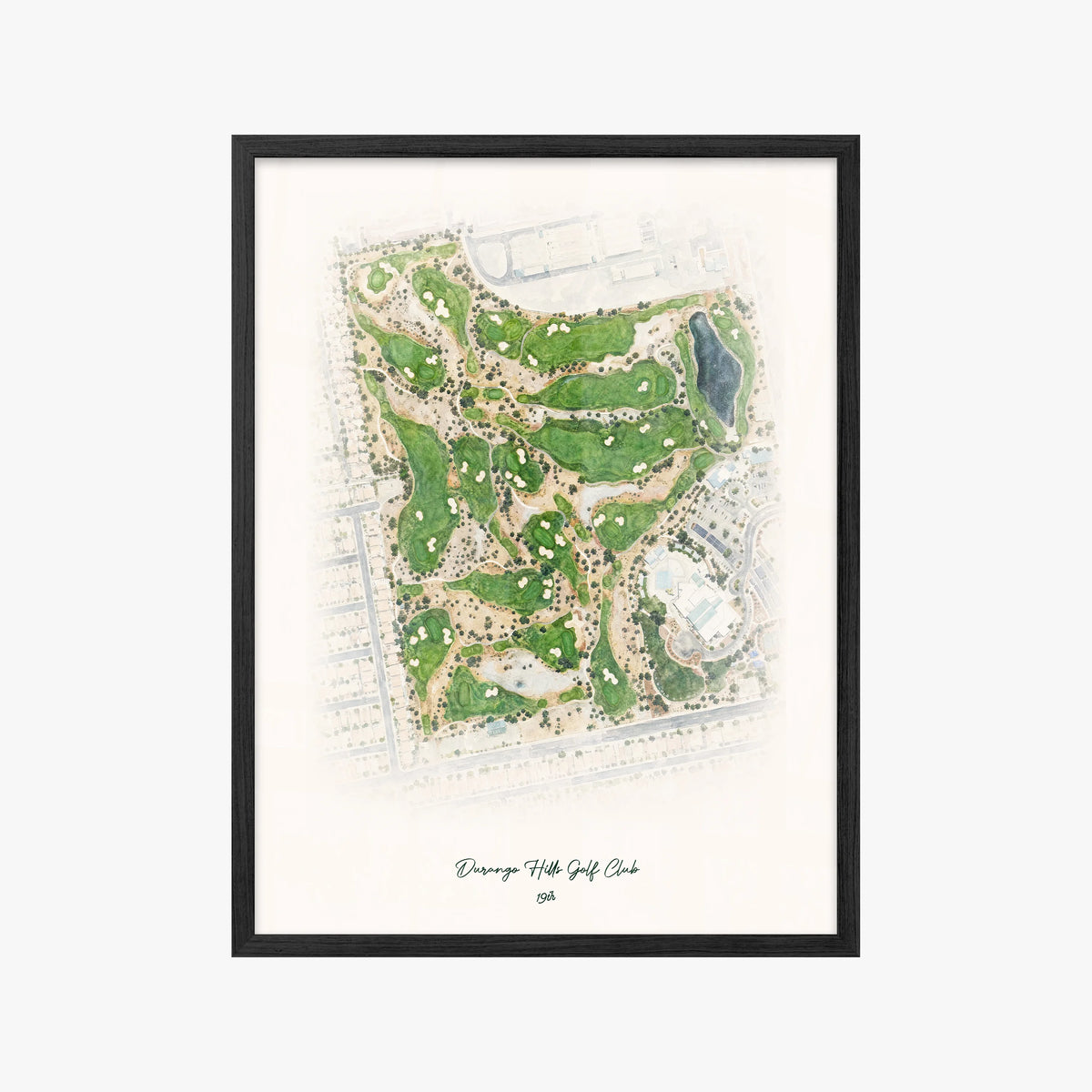 Durango Hills Golf Club black frame