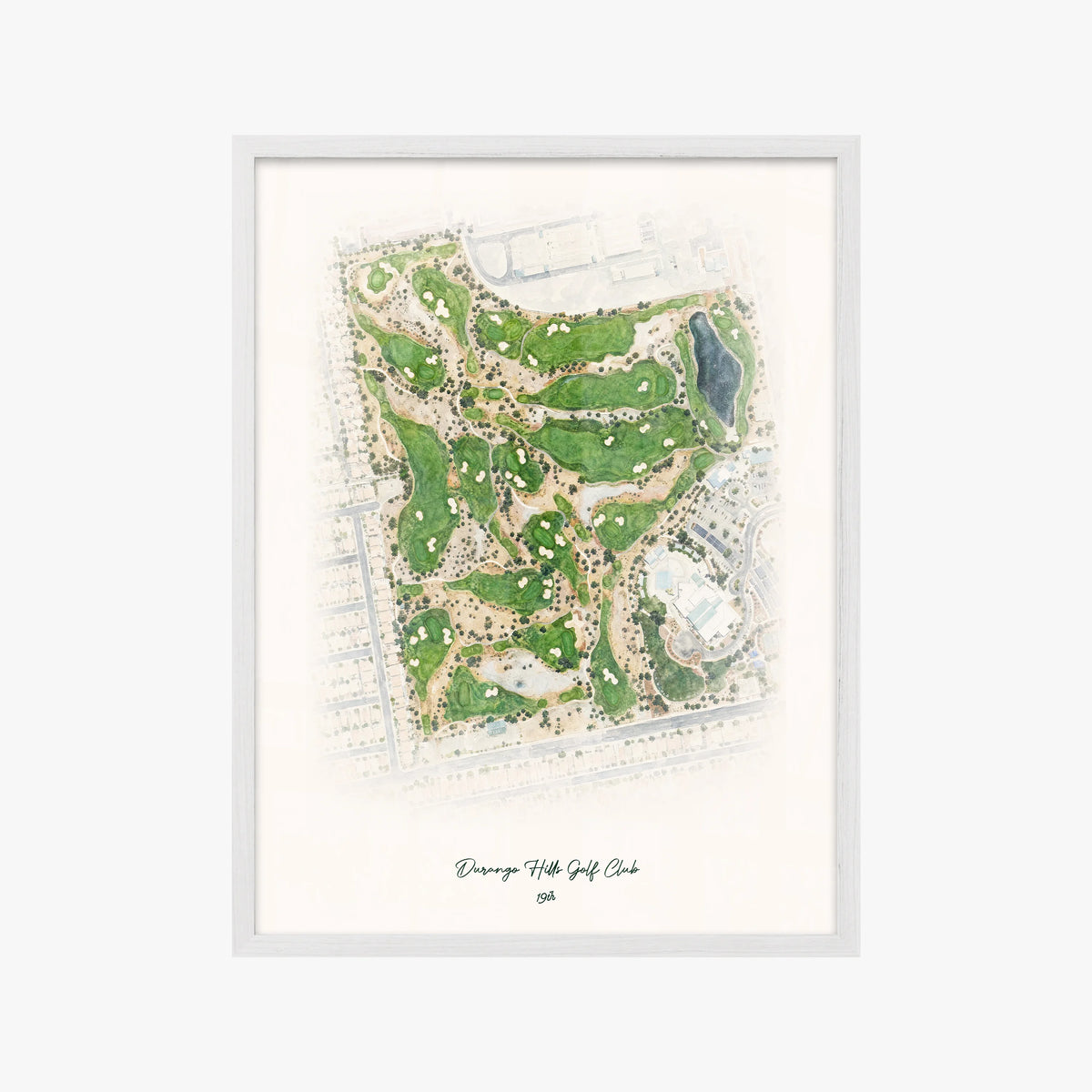 Durango Hills Golf Club white frame